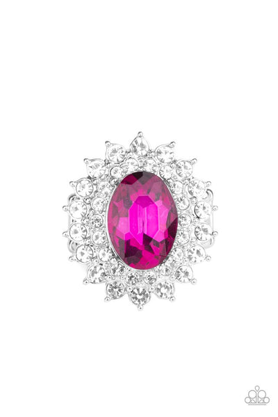 Secret Garden Glow Pink Ring