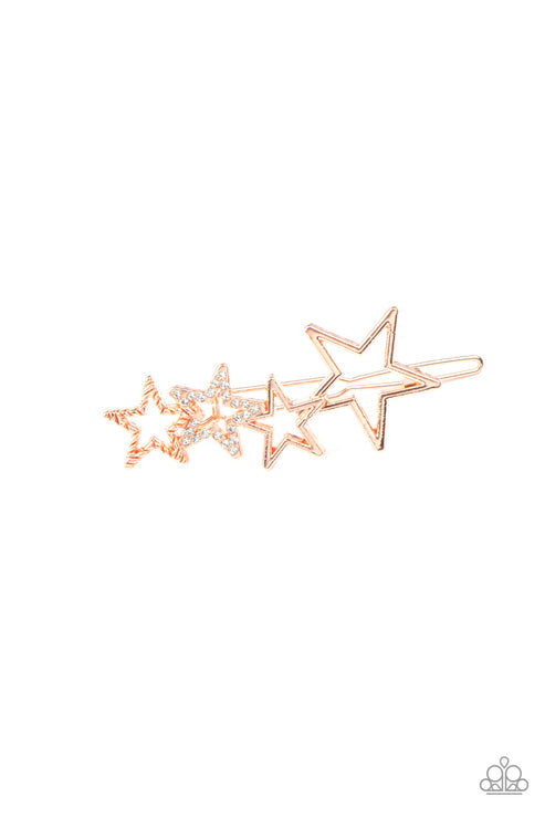 From STAR To Finish Copper Hair Clip