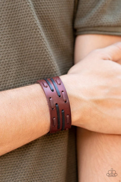 Cowboy Boot Camp Brown Urban Bracelet