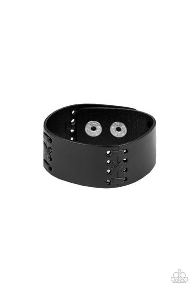 Batters Up Black Urban Bracelet