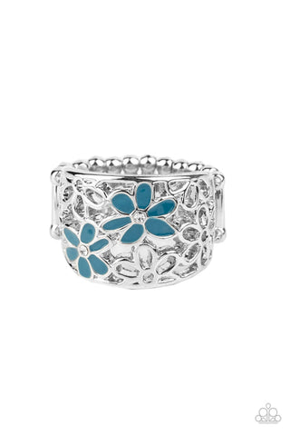 Clear As DAISY  Blue Ring