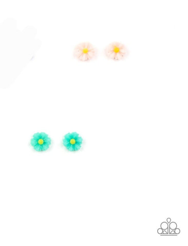 Starlet Shimmer Flower Post Earrings