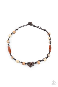 Island Grotto Brown Urban Necklace