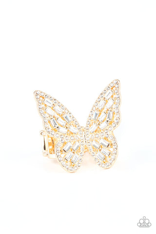 Flauntable Flutter Gold Ring