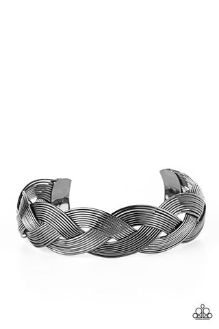 Woven Wonder Black Bracelet