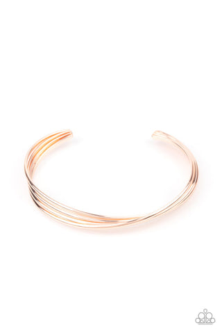 Bringing  Basics Back Rose Gold Bracelet