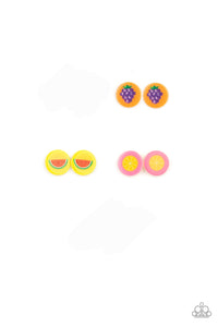 Starlet Shimmer Fruit Post Earring