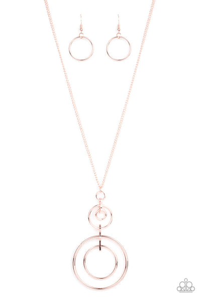 The Inner Workings Rose Gold Necklace