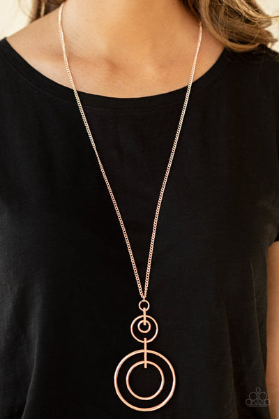 The Inner Workings Rose Gold Necklace