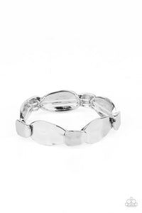 Absolutely Applique Silver Bracelet