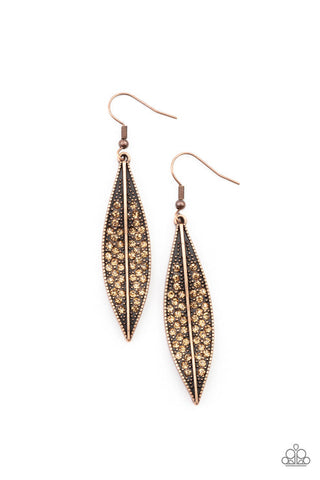 Hearty Harvest Copper Earring