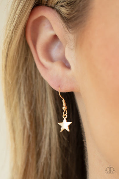 Stellar Stardom Gold Necklace