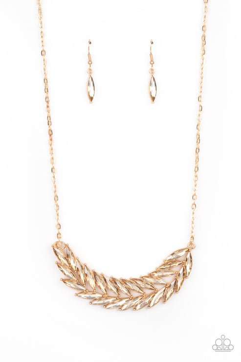 Flight Of FANCINESS Gold Necklace