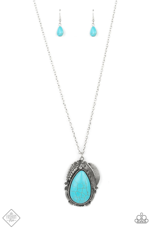 Tropical Mirage Blue Necklace