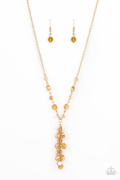 Cosmic Charisma Gold Necklace