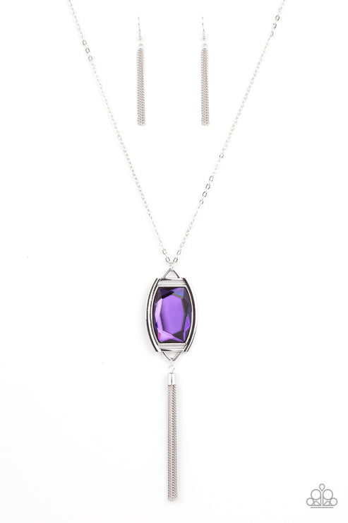 Timeless Talisman Purple Necklace