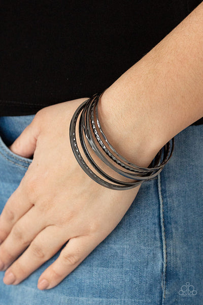 How Do You Stack Up? Black Bracelet