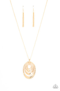 Renegade Ripples Gold Necklace