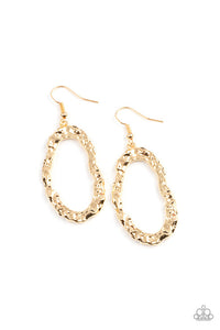 ARTIFACT Checker Gold Earring