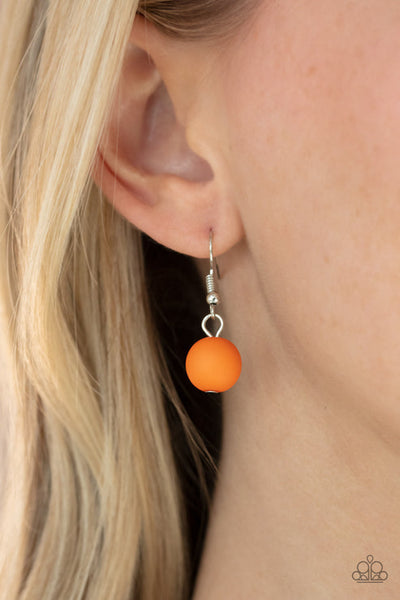 POP-ular Opinion Orange Necklace