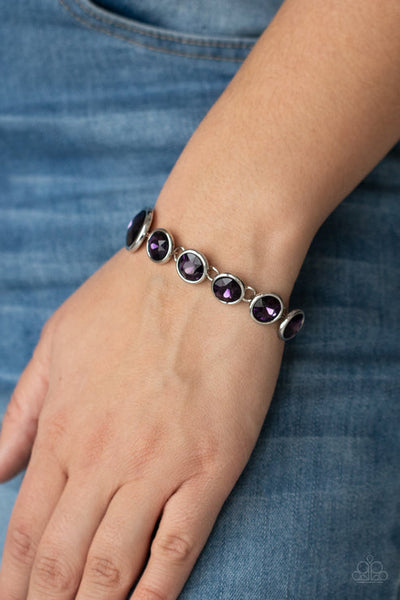 Lustrous Luminosity Purple Bracelet