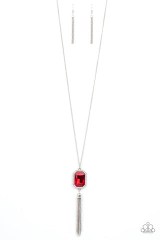 Blissed Out Opulence Red Necklace