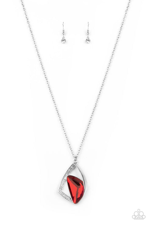 Galactic Wonder Red Necklace