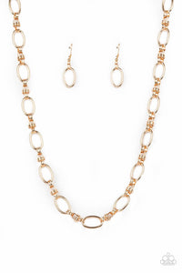 Defined Drama Gold Necklace