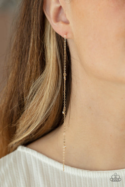 Dauntlessly Dainty Gold Post Earring