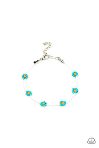 Camp Flower Power Blue Bracelet