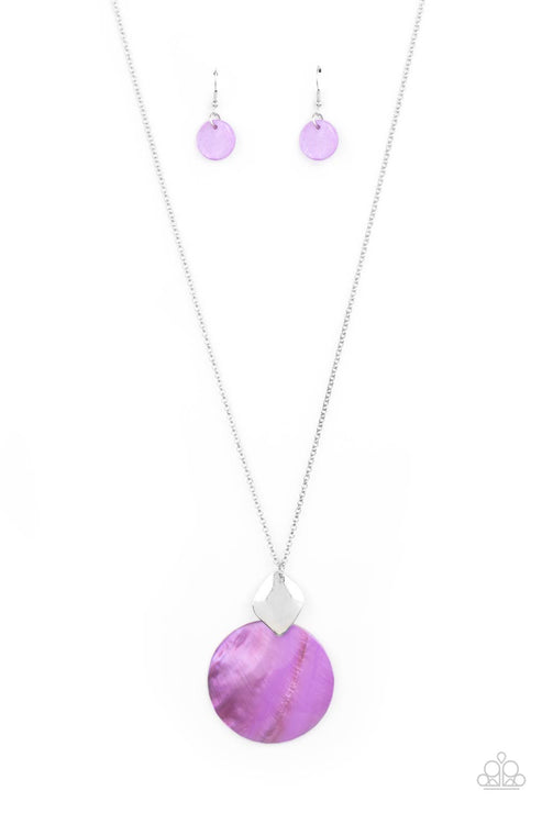 Tidal Tease Purple Necklace