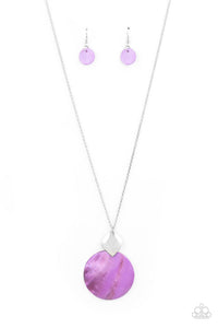 Tidal Tease Purple Necklace