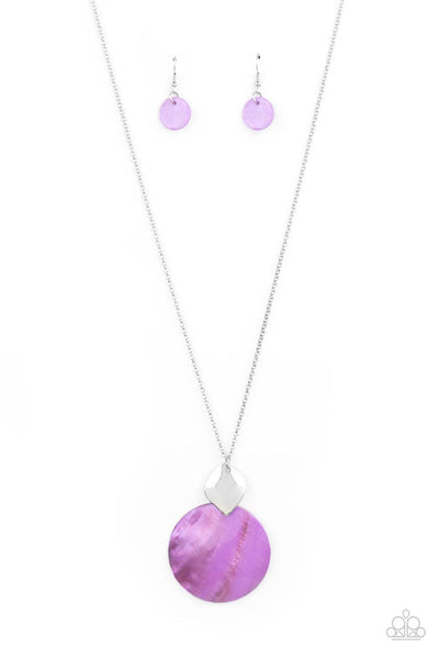 Tidal Tease Purple Necklace