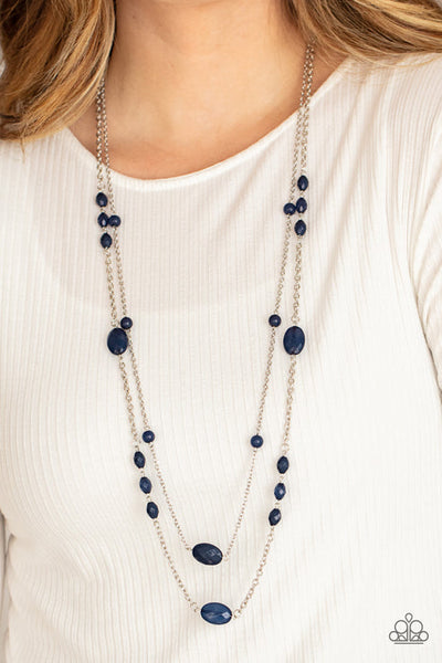 Day Trip Delights Blue Necklace