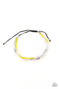 BEAD Me Up, Scotty! Yellow Bracelet