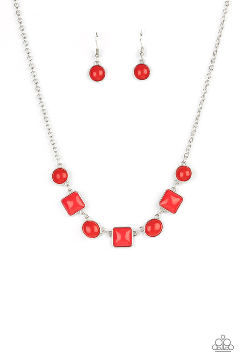 Trend Worthy Red Necklace