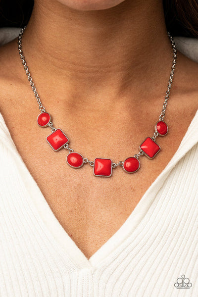 Trend Worthy Red Necklace