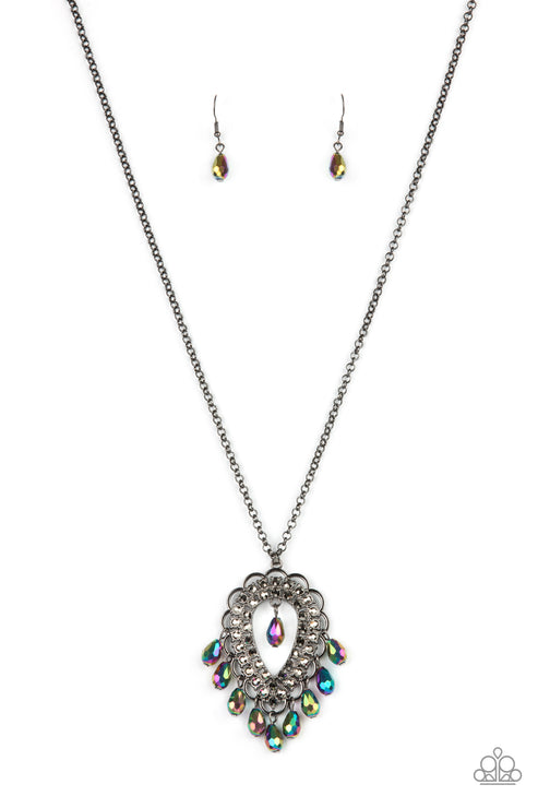 Teasable Teardrops Multi Necklace