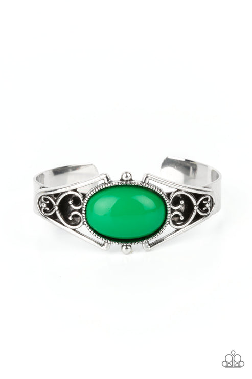 Springtime Trendsetter Green Bracelet