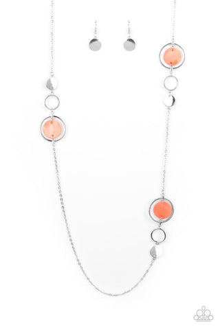 Laguna Lounge Orange Necklace