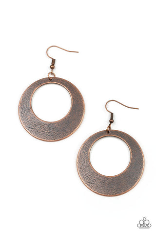 Outer Plains Copper Earring