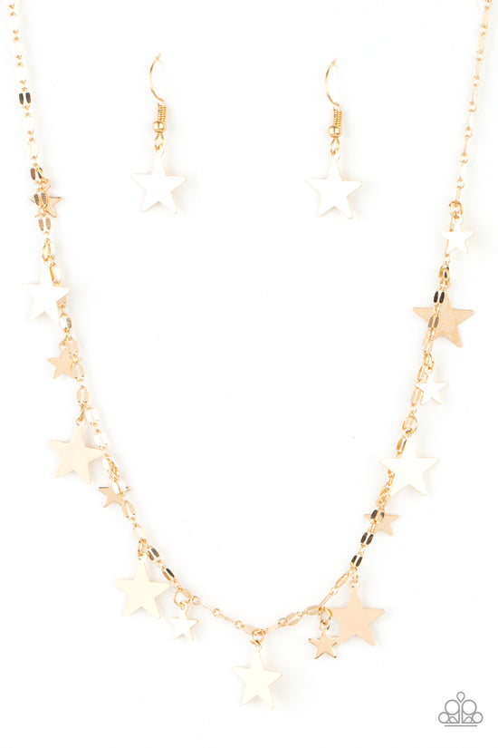 Starry Shindig Gold Necklace