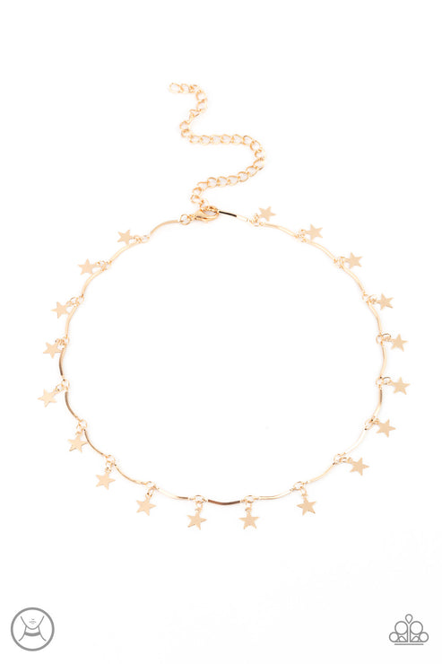 Little Miss Americana Gold Choker