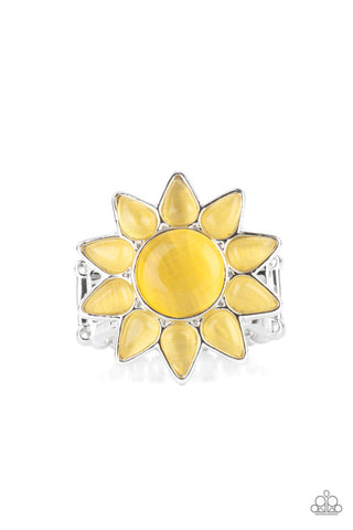Blossoming Sunbeams Yellow Ring
