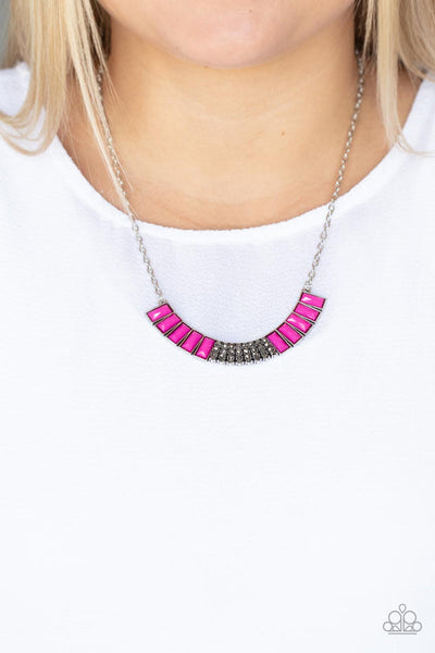 Coup de MANE Pink Necklace