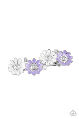 Ok. BLOOMER Purple Hair Clip