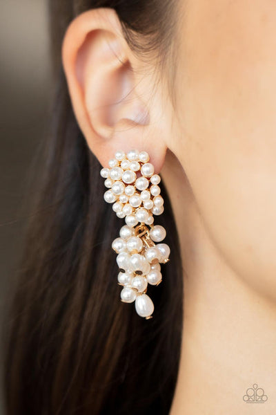 Fabulously Flattering Gold Post Earring