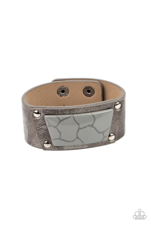 Geo Glamper Silver Urban Bracelet