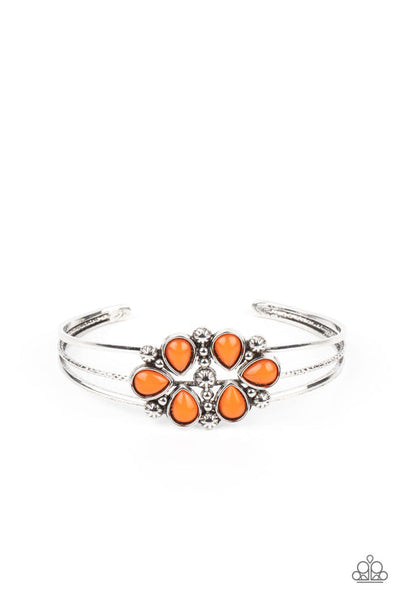 Taj Mahal Meadow Orange Bracelet