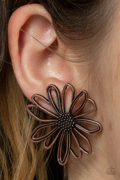 Artisan Arbor Copper Post Earring